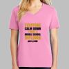 Ladies Core Cotton V Neck Tee Thumbnail