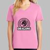 Ladies Core Cotton V Neck Tee Thumbnail