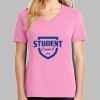 Ladies Core Cotton V Neck Tee Thumbnail