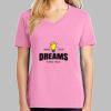 Ladies Core Cotton V Neck Tee Thumbnail