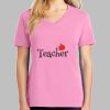 Ladies Core Cotton V Neck Tee Thumbnail