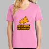 Ladies Core Cotton V Neck Tee Thumbnail