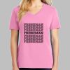 Ladies Core Cotton V Neck Tee Thumbnail