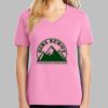 Ladies Core Cotton V Neck Tee Thumbnail