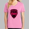 Ladies Core Cotton V Neck Tee Thumbnail