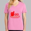 Ladies Core Cotton V Neck Tee Thumbnail