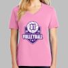 Ladies Core Cotton V Neck Tee Thumbnail