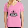 Ladies Core Cotton V Neck Tee Thumbnail