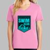 Ladies Core Cotton V Neck Tee Thumbnail