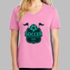 Ladies Core Cotton V Neck Tee Thumbnail