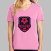 Ladies Core Cotton V Neck Tee Thumbnail