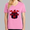 Ladies Core Cotton V Neck Tee Thumbnail