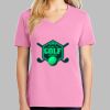 Ladies Core Cotton V Neck Tee Thumbnail