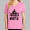 Ladies Core Cotton V Neck Tee Thumbnail