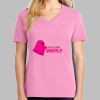 Ladies Core Cotton V Neck Tee Thumbnail