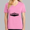 Ladies Core Cotton V Neck Tee Thumbnail