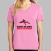 Ladies Core Cotton V Neck Tee Thumbnail