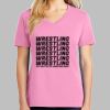 Ladies Core Cotton V Neck Tee Thumbnail