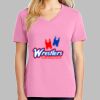 Ladies Core Cotton V Neck Tee Thumbnail