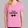 Ladies Core Cotton V Neck Tee Thumbnail