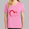 Ladies Core Cotton V Neck Tee Thumbnail