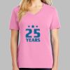 Ladies Core Cotton V Neck Tee Thumbnail