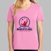 Ladies Core Cotton V Neck Tee Thumbnail