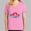 Ladies Core Cotton V Neck Tee Thumbnail