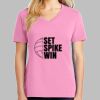 Ladies Core Cotton V Neck Tee Thumbnail
