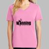Ladies Core Cotton V Neck Tee Thumbnail