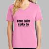 Ladies Core Cotton V Neck Tee Thumbnail