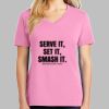 Ladies Core Cotton V Neck Tee Thumbnail