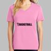 Ladies Core Cotton V Neck Tee Thumbnail