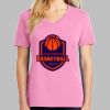 Ladies Core Cotton V Neck Tee Thumbnail