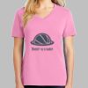 Ladies Core Cotton V Neck Tee Thumbnail
