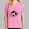 Ladies Core Cotton V Neck Tee Thumbnail