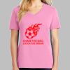 Ladies Core Cotton V Neck Tee Thumbnail
