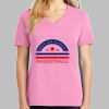 Ladies Core Cotton V Neck Tee Thumbnail