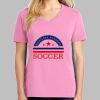 Ladies Core Cotton V Neck Tee Thumbnail