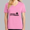 Ladies Core Cotton V Neck Tee Thumbnail
