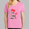 Ladies Core Cotton V Neck Tee Thumbnail