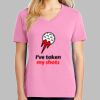 Ladies Core Cotton V Neck Tee Thumbnail