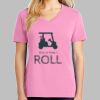 Ladies Core Cotton V Neck Tee Thumbnail