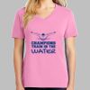 Ladies Core Cotton V Neck Tee Thumbnail