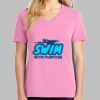 Ladies Core Cotton V Neck Tee Thumbnail
