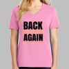 Ladies Core Cotton V Neck Tee Thumbnail