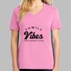 Ladies Core Cotton V Neck Tee Thumbnail