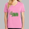 Ladies Core Cotton V Neck Tee Thumbnail