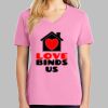 Ladies Core Cotton V Neck Tee Thumbnail