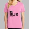 Ladies Core Cotton V Neck Tee Thumbnail
